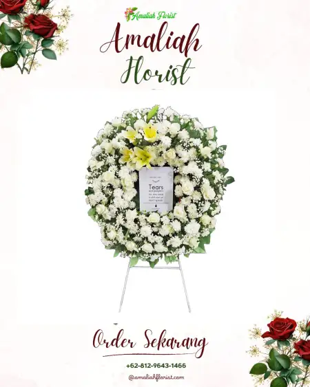 Krans Bunga Duka Jarum