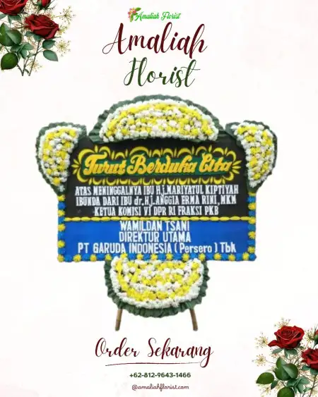 Papan Bunga Duka Jarum